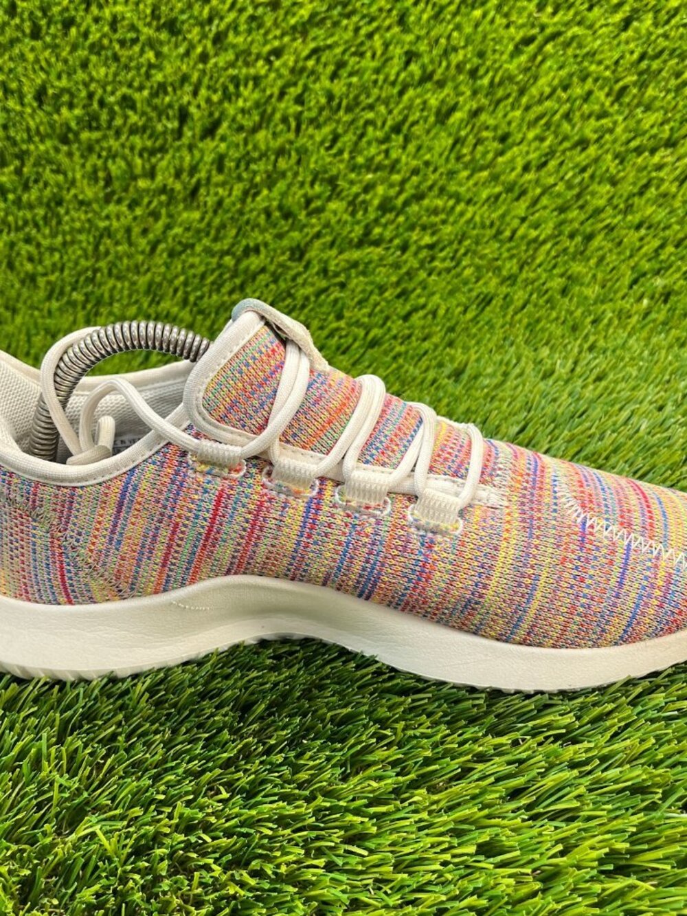 Adidas Tubular Shadow Mens Size 7 Purple Pink White Athletic Shoes Sneakers - Picture 4 of 10